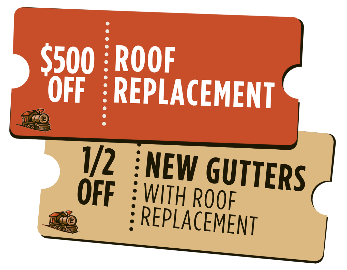 $500 off roof replacmenet or half off new gutters with new roof-1