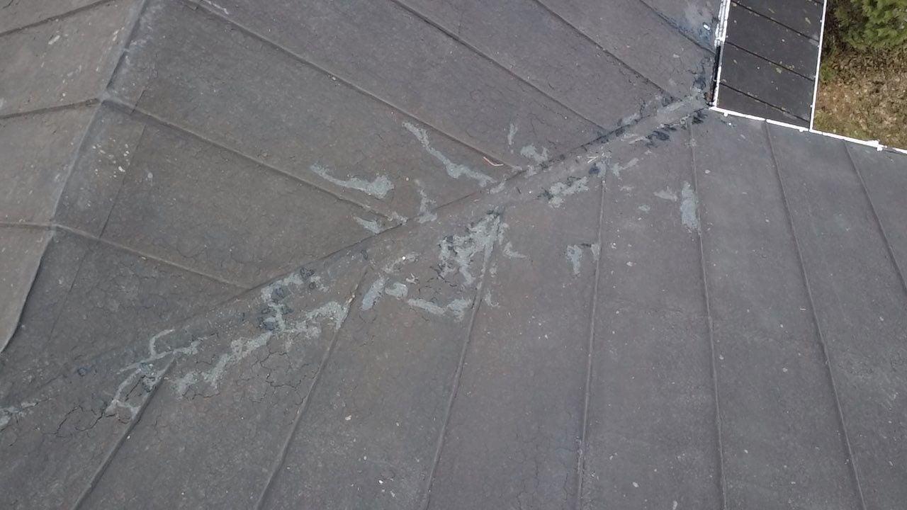 66+ year old standing seam metal roof-1