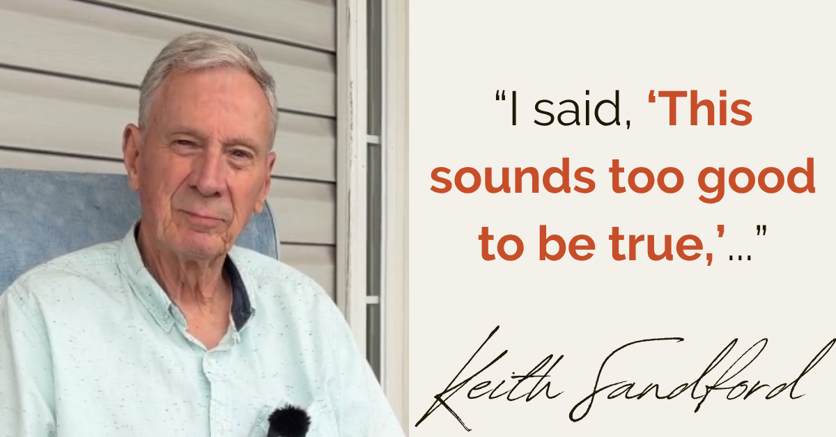 Keith Sanford testimonial for Equity Roofing in Pennsylvania