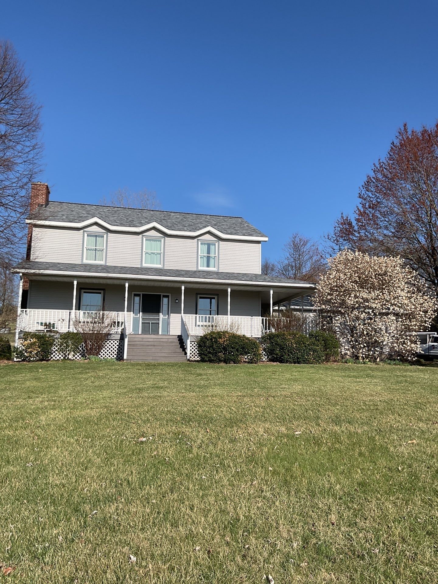 Danville PA home roof replacement using Owens Corning Duration Slatestone Gray