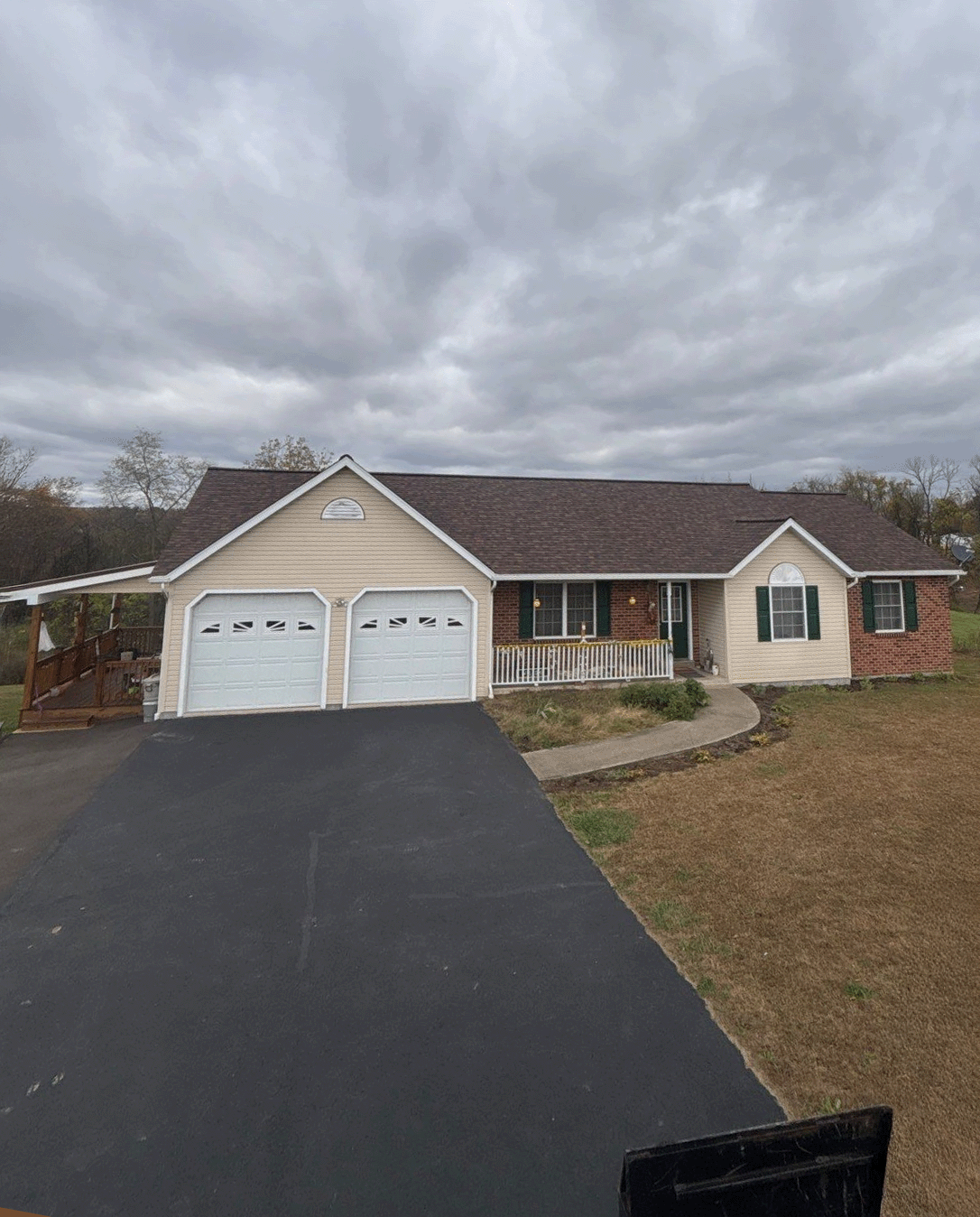 Danville PA roof replacement using Owens Corning Duration shingles in Brownwood