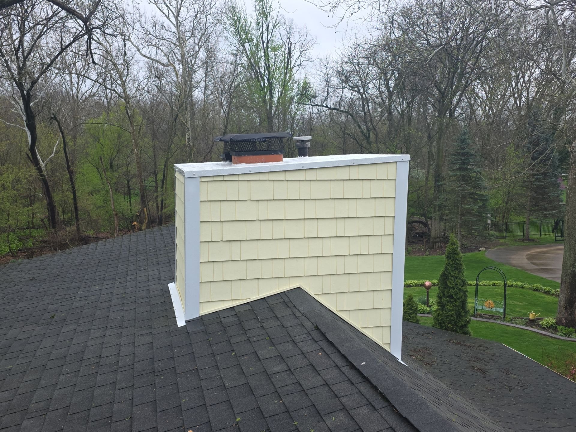 Encapsulated chimney to resolve leaks (1)