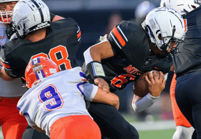 Equity Roofing donates $3,000 toward new uniforms for the PA Danville High School football team