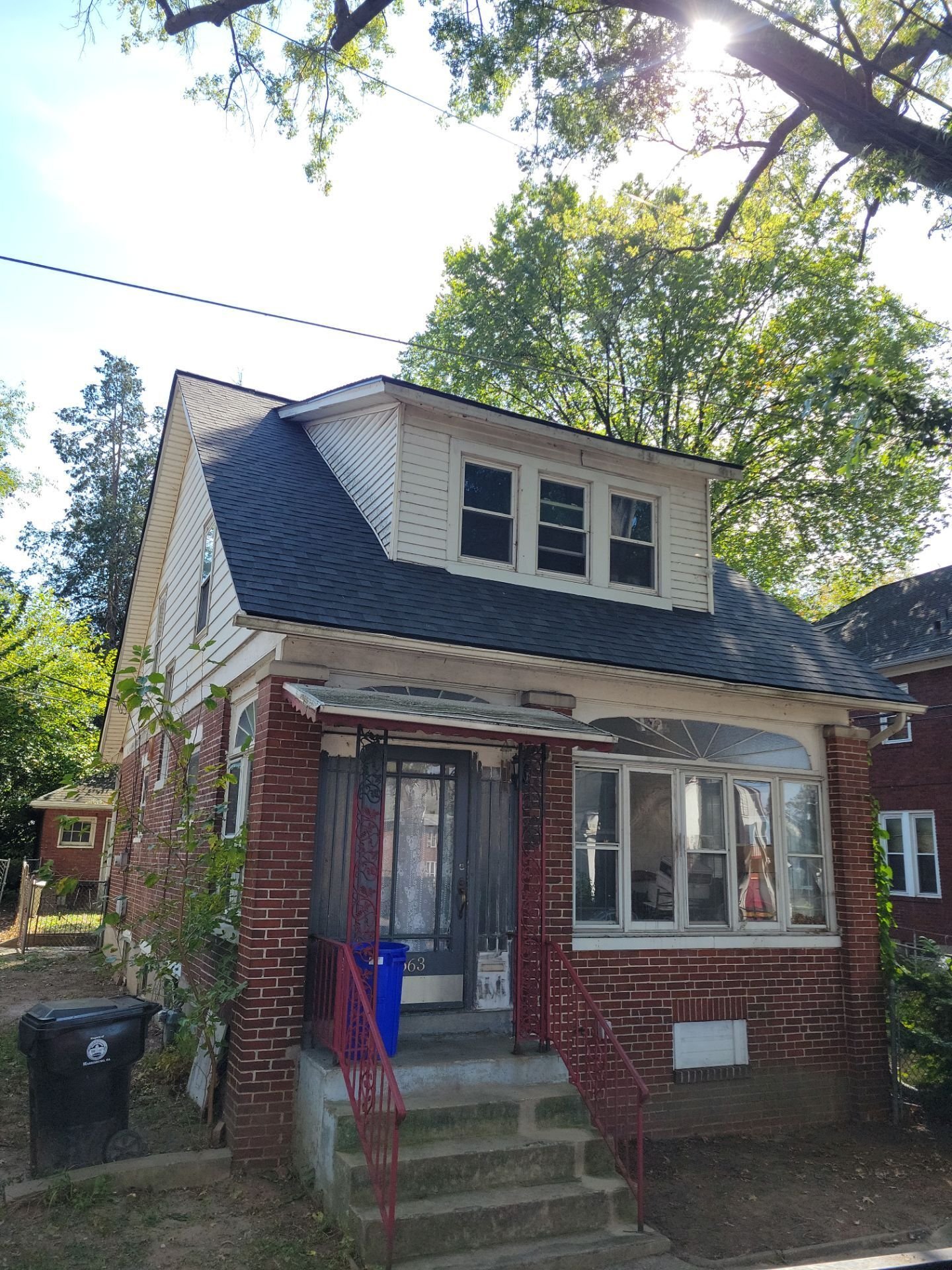 Harrisburg PA roof replacement in Owens Corning Duration shingle color Onyx Black