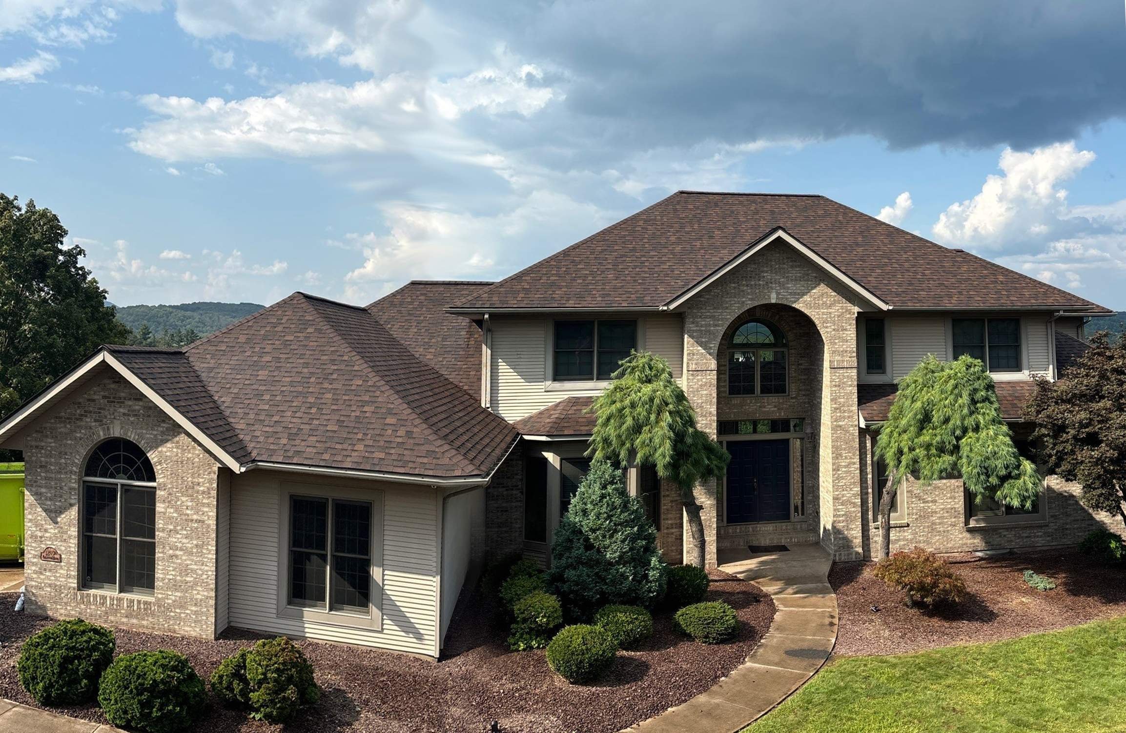 New Owens Corning Duration Shingles in Brownwood for Williamsport PA home replaced by Equity Roofing