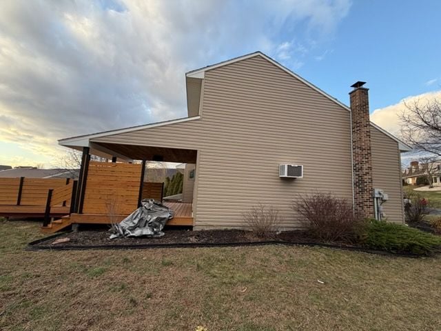 Ply Gem Mastic Ovation Double 4.5 Dutch Lap in Pebblestone Clay on Elysburg PA home
