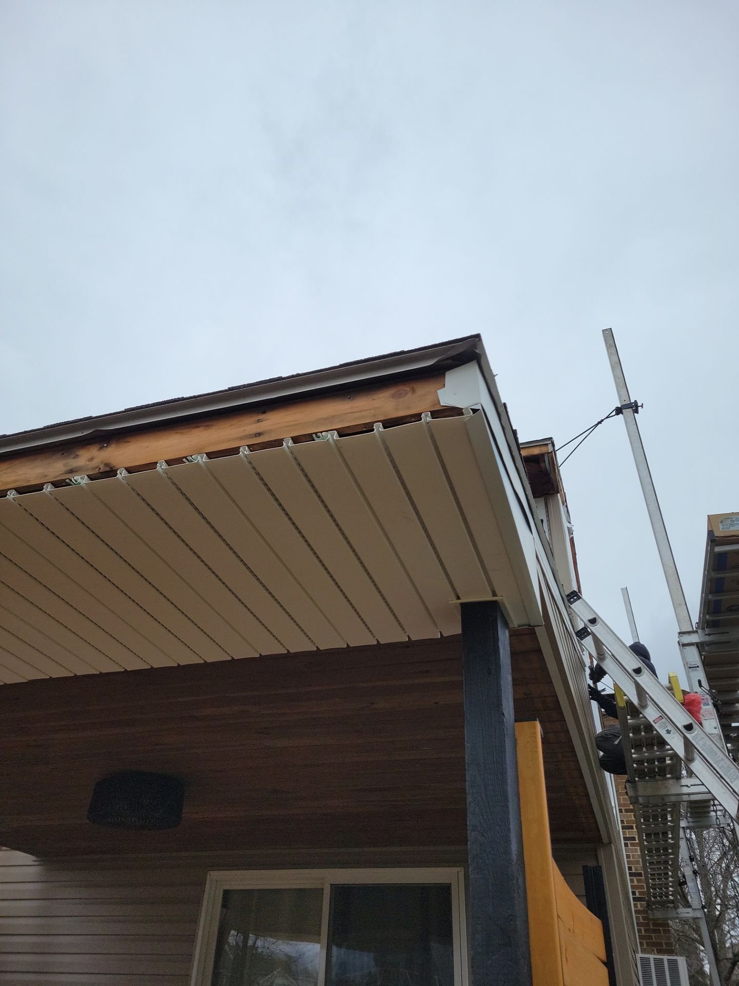Soffit replacement for Elysburg PA home