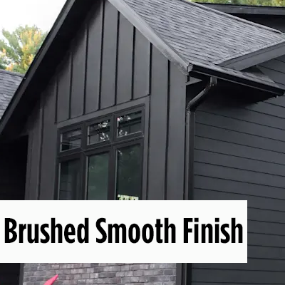 Lap Siding With Brushed Smooth Finish