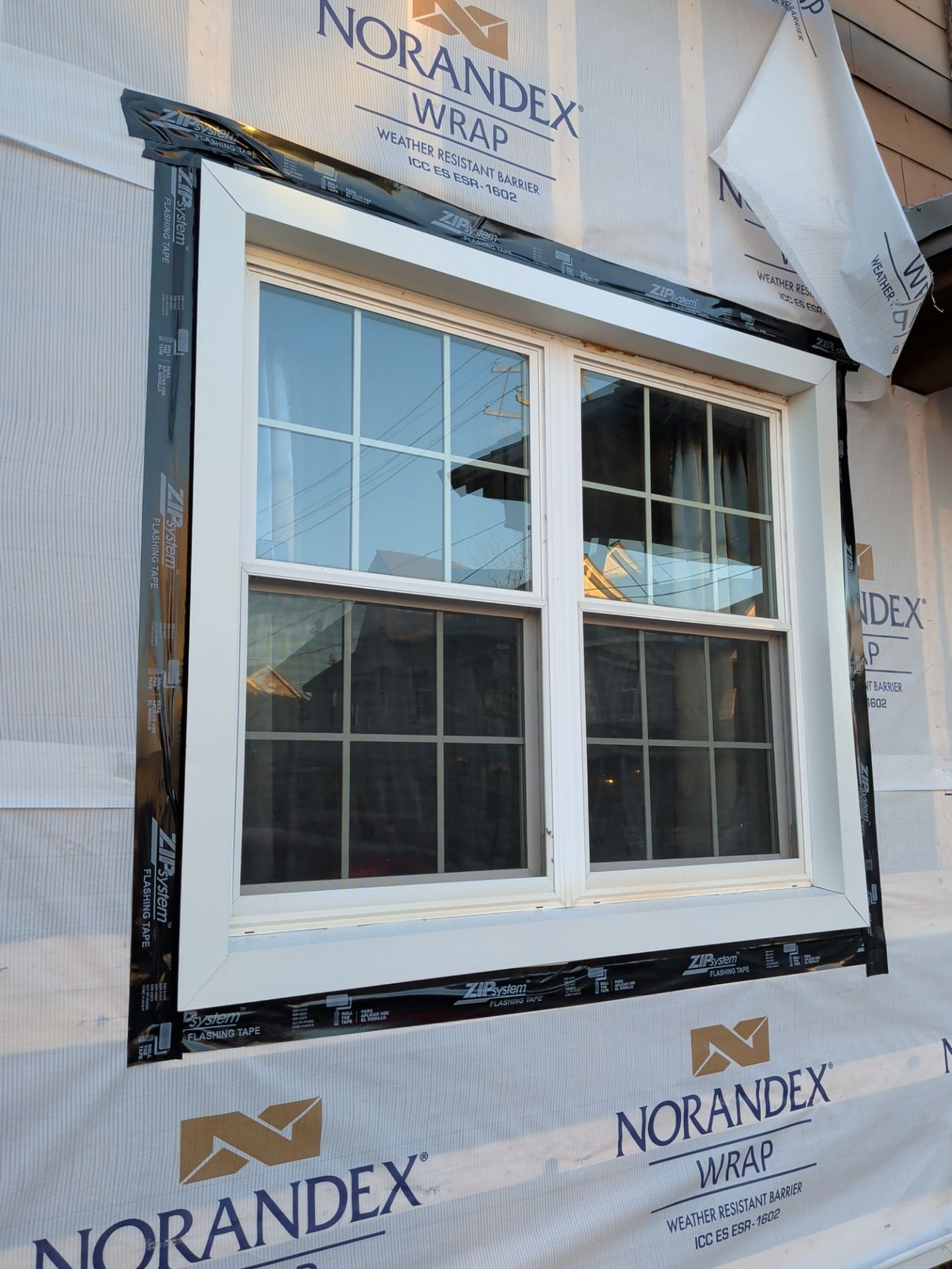 Re-clad and wrapped window trim for Sunbury, PA home