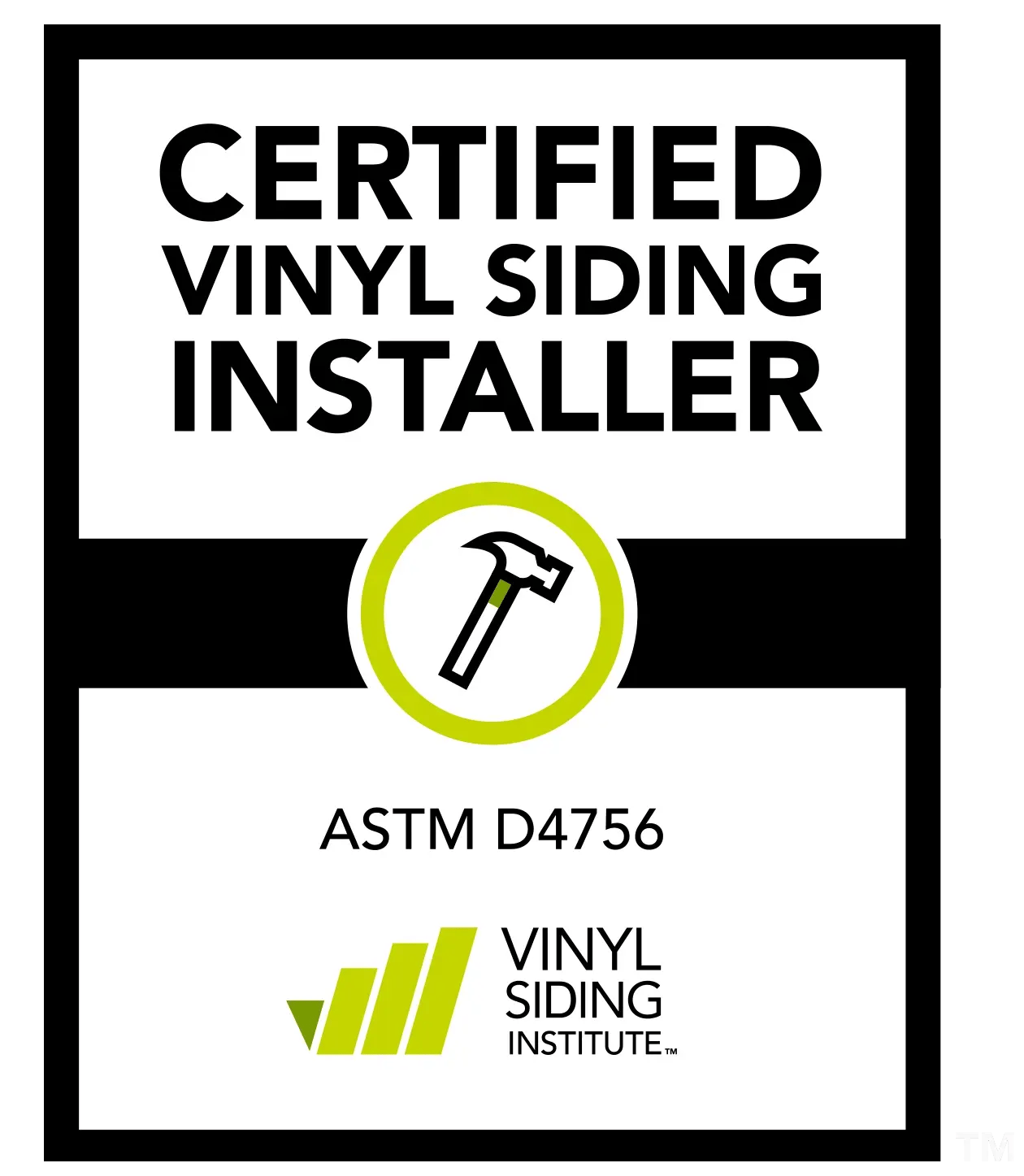 certified vinyl siding installer