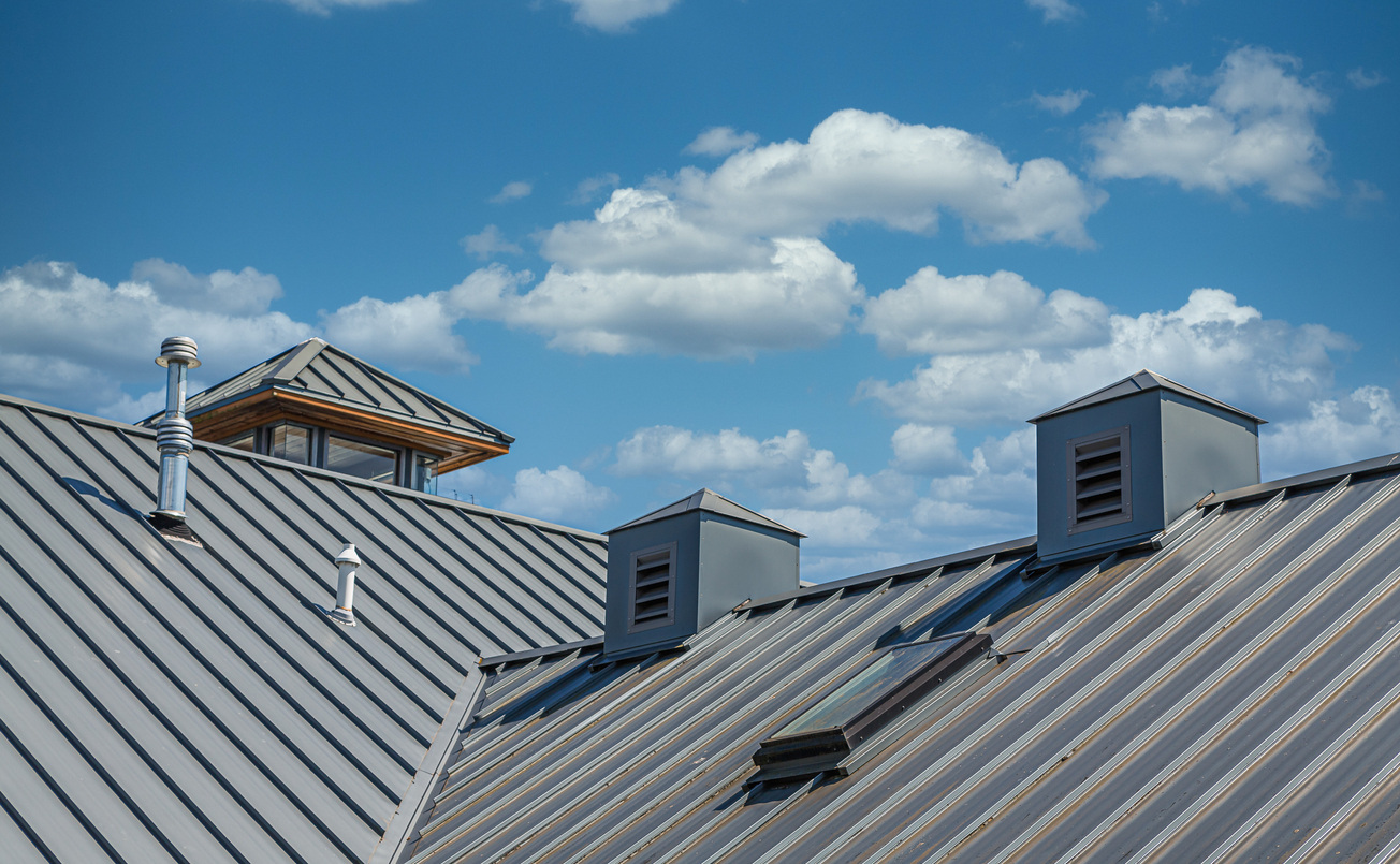 corrugated metal roof