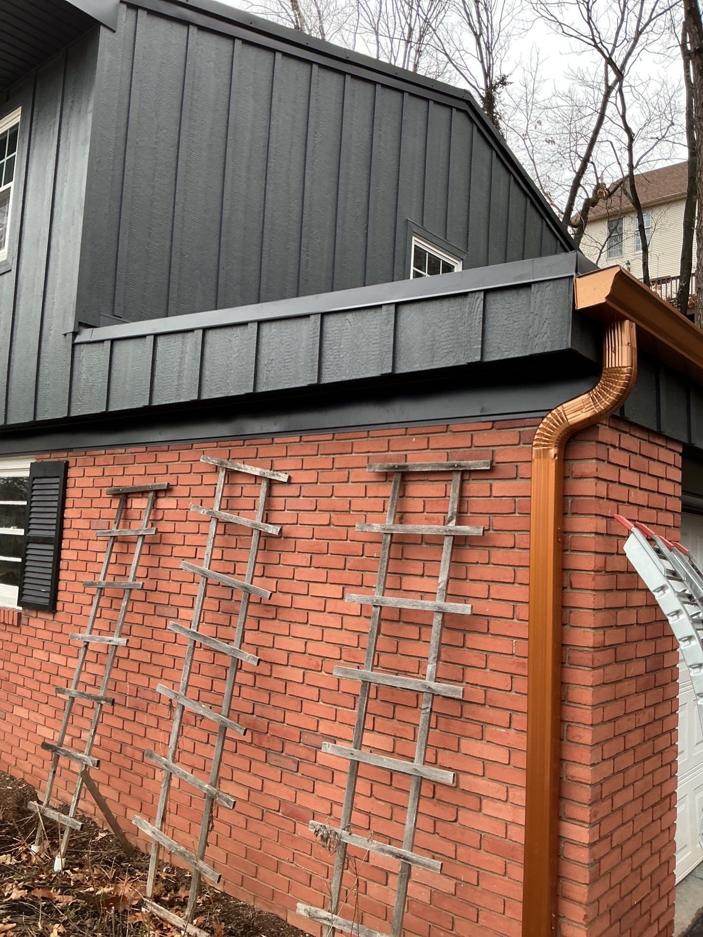seamless coppertone gutters