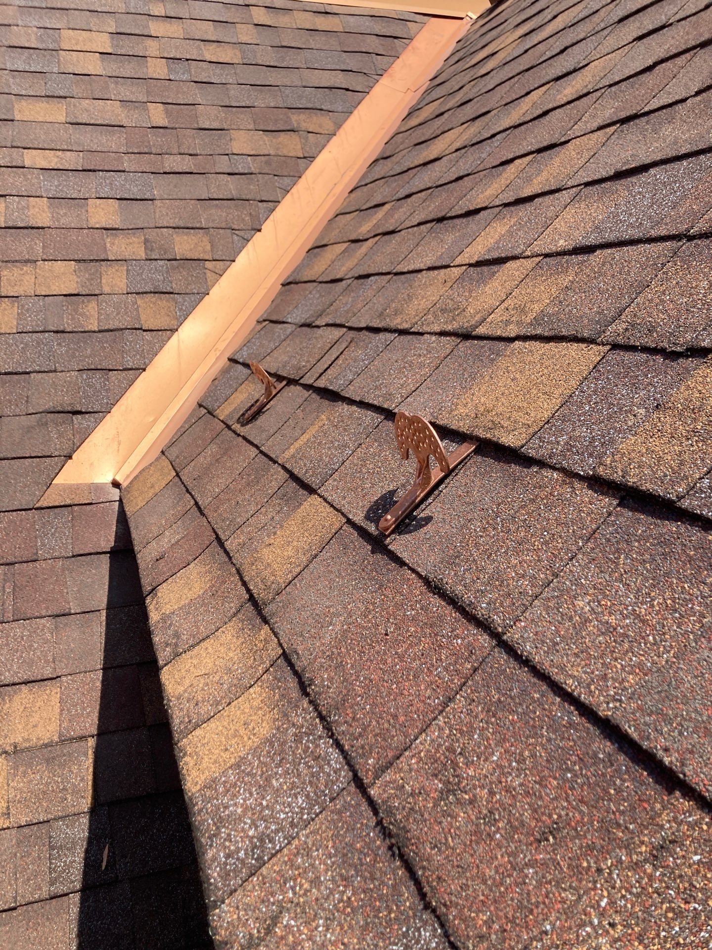 Snow guards on historic roof replacements