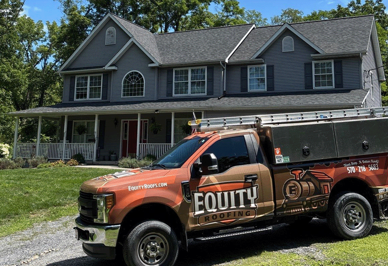 roof replacement by Equity Roofing
