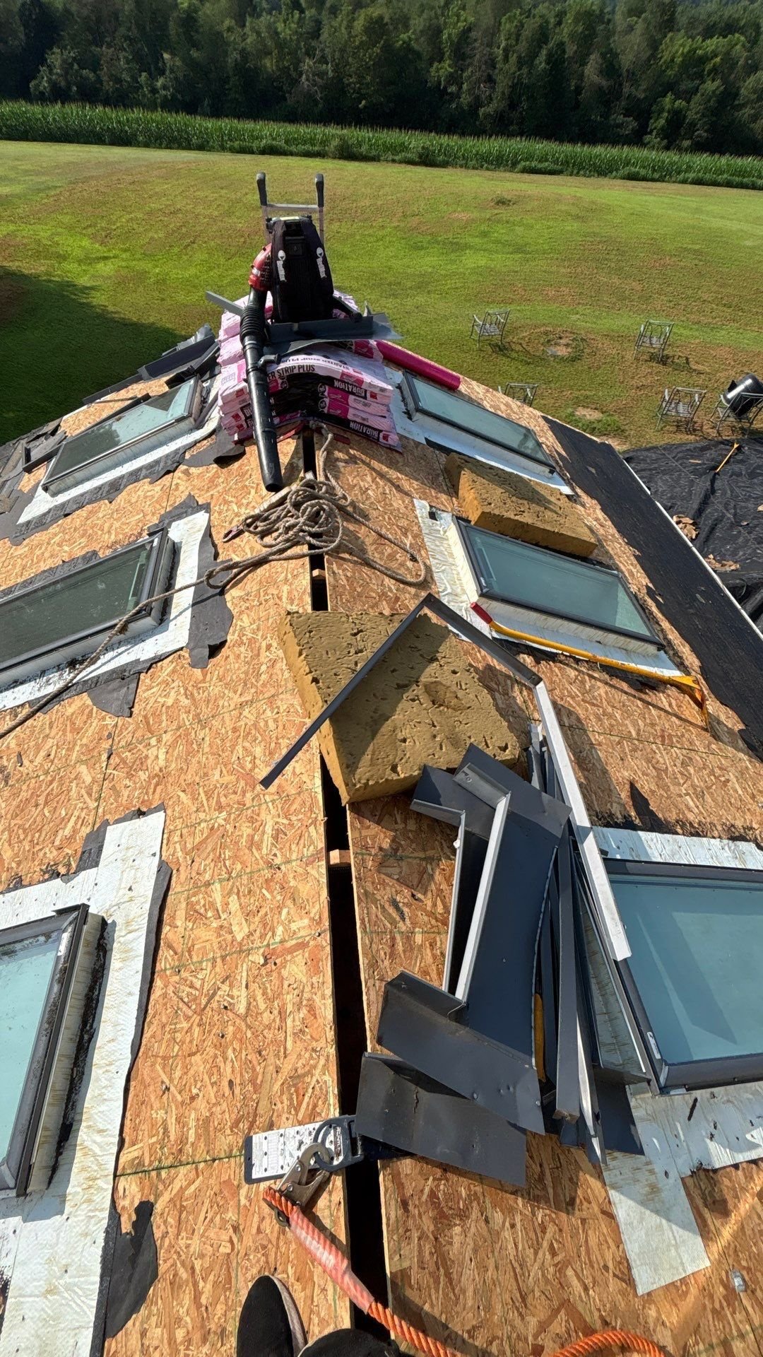 skylight reflashing for New Columbia home