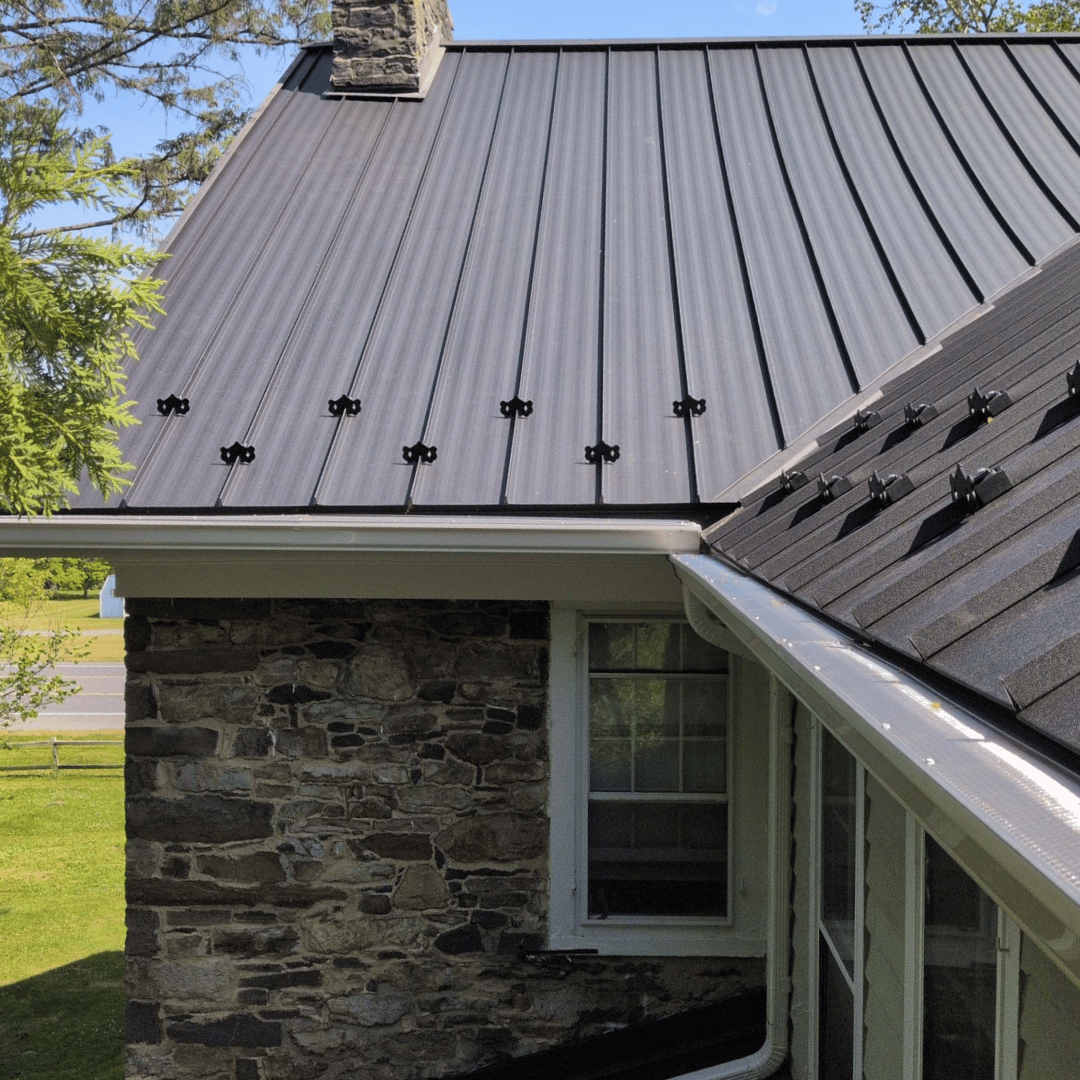 snow guards on standing seam metal roof in Northumberland PA