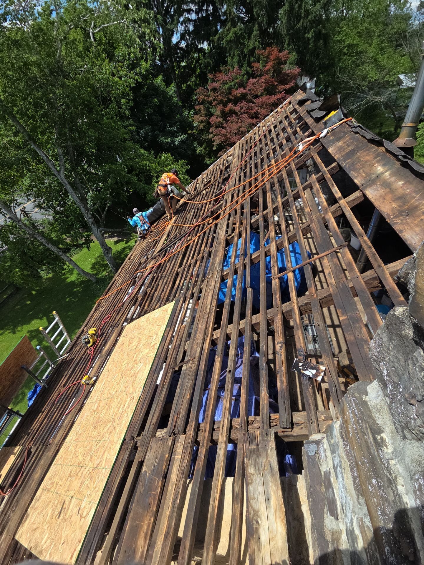 standing seam roof tear off in Northumberland PA
