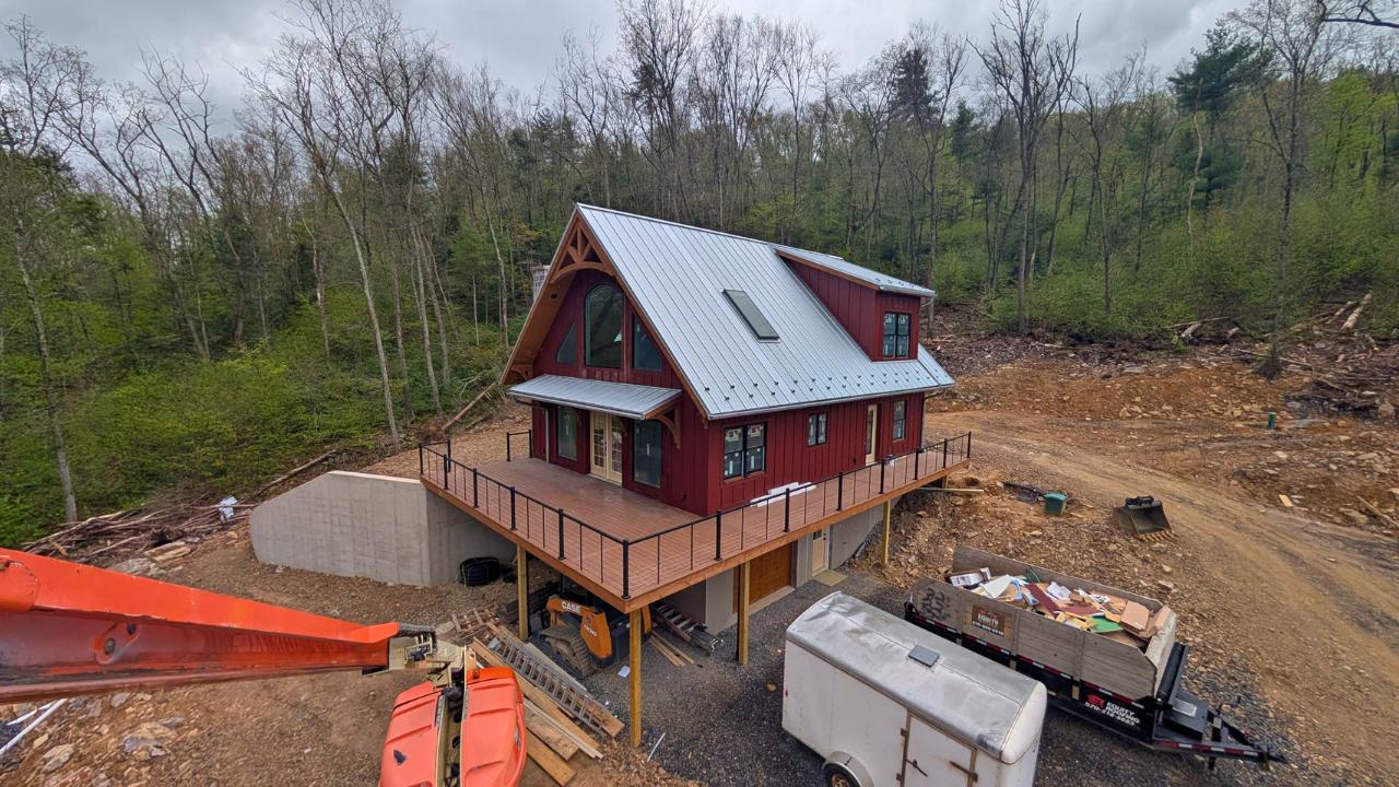 Galvalume Standing Seam Roof For New PA Build
