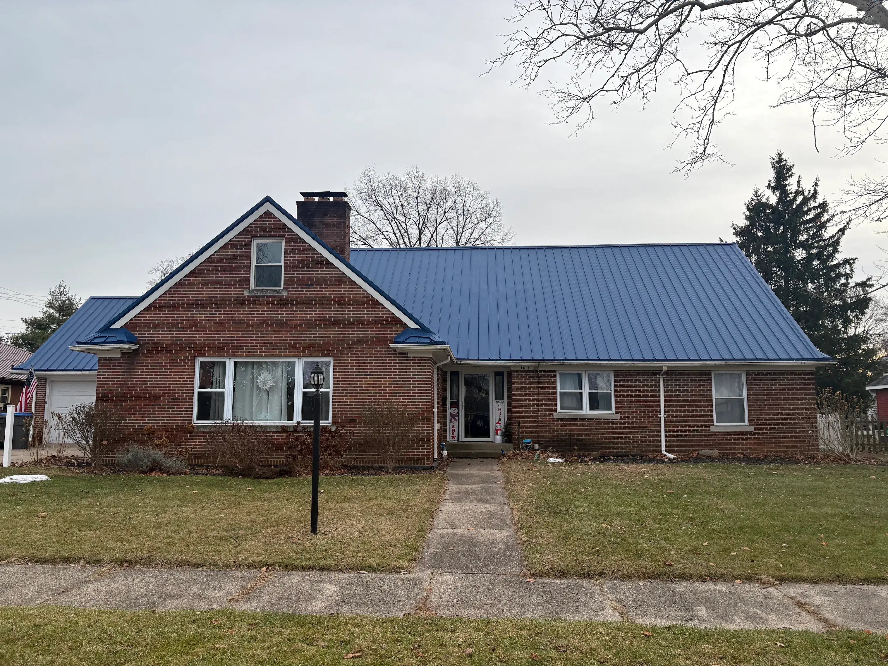 Residential Metal Roof Replacement in Elkhart, Indiana